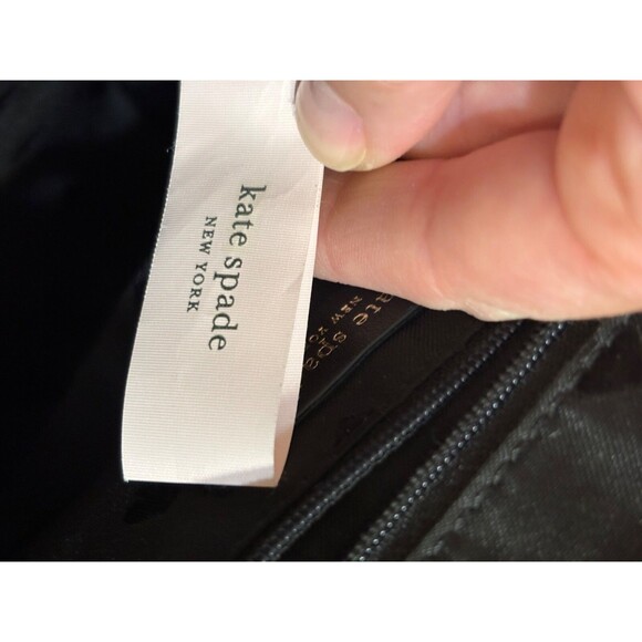 Kate Spade Briar Lane Black Quilted Brayden Crossbody Bag Convertible Backpack - Picture 13 of 16
